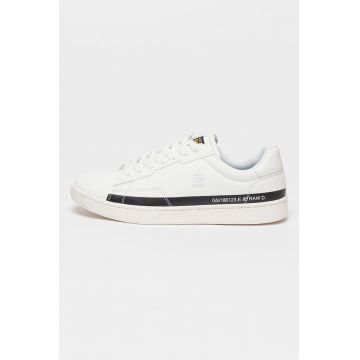 Pantofi sport de piele cu logo brodat Cadet