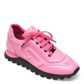 Pantofi sport GRYXX fucsia, 82773, din piele naturala