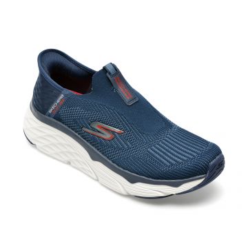 Pantofi sport SKECHERS bleumarin, MAX CUSHIONING ELITE, din material textil