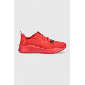 Puma sneakers pentru copii Puma Wired Run Pure Jr culoarea rosu