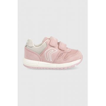 Geox sneakers pentru copii culoarea roz