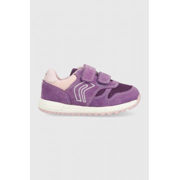 Geox sneakers pentru copii culoarea violet