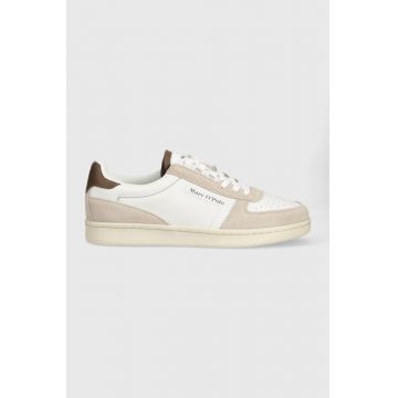 Marc O'Polo sneakers din piele culoarea alb, 302 26153501 100 LL1M3018