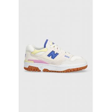 New Balance sneakers BBW550DB culoarea alb BBW550DB-0DB