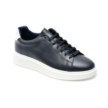 Pantofi BOSS bleumarin, 3230, din piele naturala