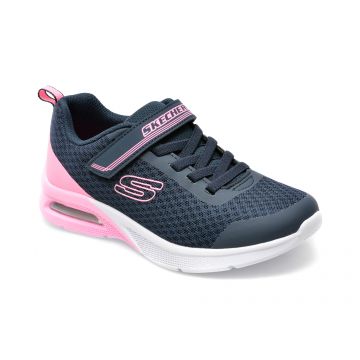 Pantofi SKECHERS bleumarin, MICROSPEC MAX, din material textil