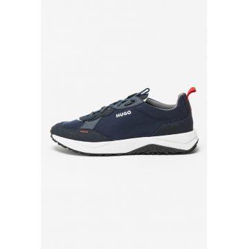 Pantofi sport din material textil cu detaliu logo Kane