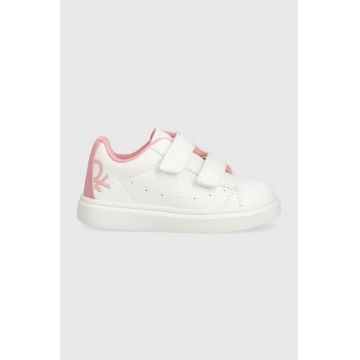 United Colors of Benetton sneakers pentru copii culoarea roz