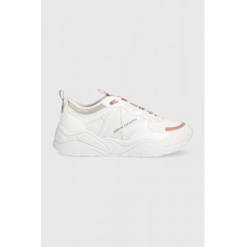 Armani Exchange sneakers culoarea alb, XDX039.XV311.K643