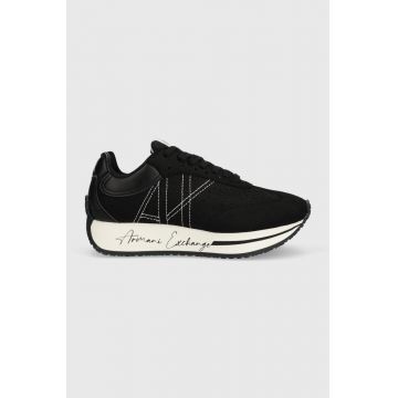 Armani Exchange sneakers culoarea negru, XDX121.XV709.K001