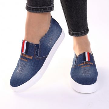 Espadrile jeans Nuha