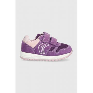 Geox sneakers pentru copii culoarea violet