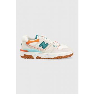 New Balance sneakers BBW550DA culoarea alb