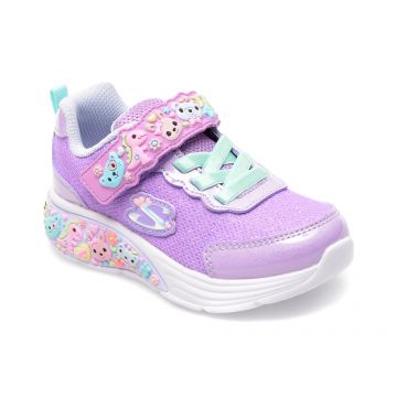 Pantofi SKECHERS mov, MY DREAMERS, din material textil