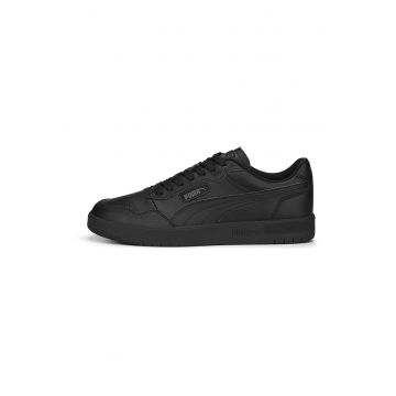 Pantofi sport de piele si piele ecologica cu logo Court Ultra