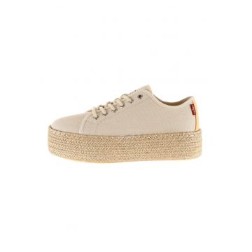 Espadrile sport flatform