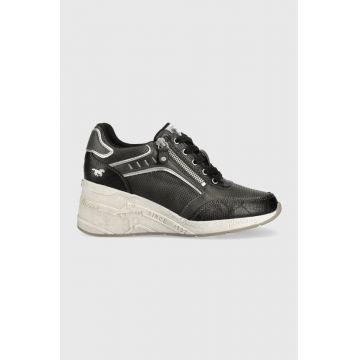 Mustang sneakers culoarea negru, 1319309-9