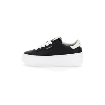 Pantofi sport flatform de piele