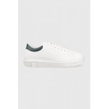 Armani Exchange sneakers din piele culoarea alb, XUX123.XV534.S532