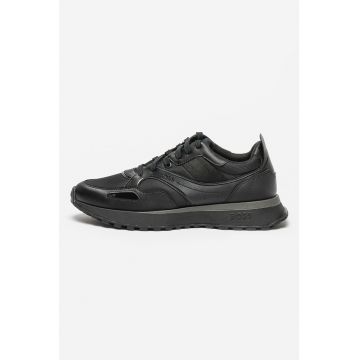 Pantofi sport cu garnituri din piele ecologica Jonah
