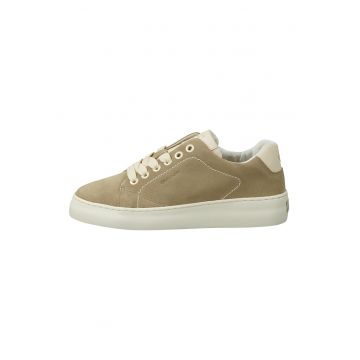 Pantofi sport low-cut din piele intoarsa