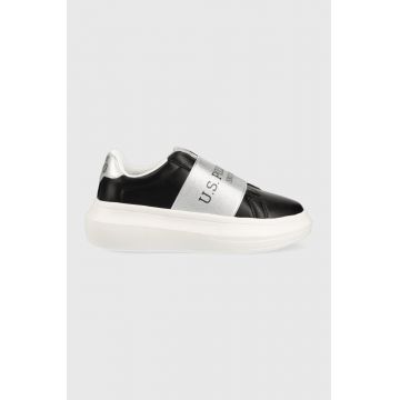 U.S. Polo Assn. sneakers pentru copii culoarea negru