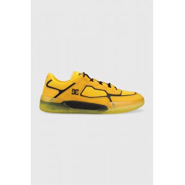 DC sneakers culoarea galben DC sneakers culoarea galben
