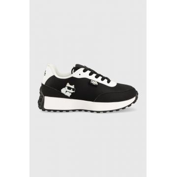 Karl Lagerfeld sneakers pentru copii culoarea negru