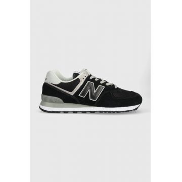 New Balance 574 Black White ML574EVB ML574EVB-EVB