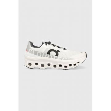 On-running pantofi de alergat Cloudmonster culoarea alb