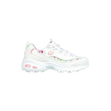Pantofi sport cu imprimeu floral D'Lites - Alb