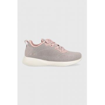 Skechers sneakers culoarea roz, cu toc plat