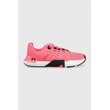 Under Armour pantofi de antrenament TriBase Reign 5 culoarea roz