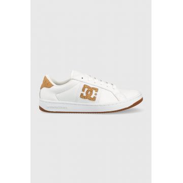 DC sneakers culoarea alb