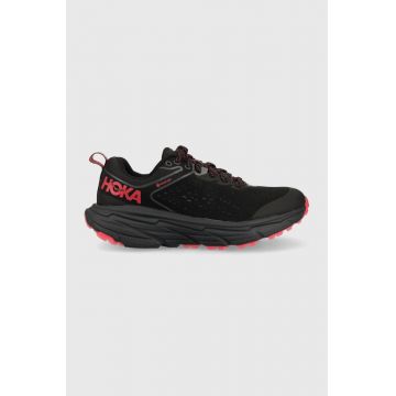 Hoka pantofi CHALLENGER ATR GTX 6 femei, culoarea negru, cu toc plat