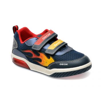 Pantofi GEOX bleumarin, J359CB, din piele ecologica