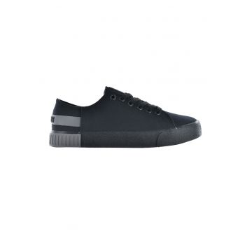 Pantofi sport din material textil cu detaliu logo