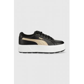 Puma sneakers Karmen Space Metallics culoarea negru