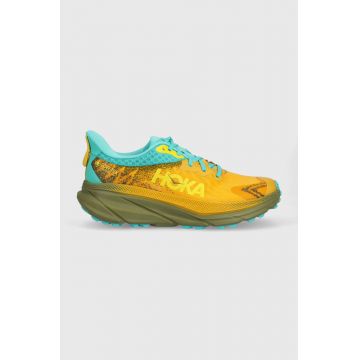 Hoka One One pantofi de alergat Challenger ATR 7 GTX culoarea galben