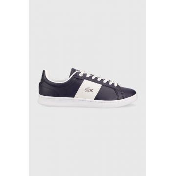 Lacoste sneakers Carnaby Pro Leather Colour Contrast culoarea albastru marin, 45SMA0060