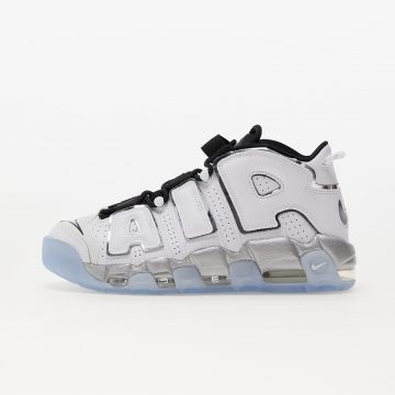 Nike W Air More Uptempo White/ Metallic Silver-Black-Clear