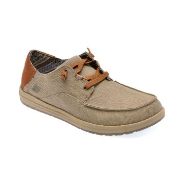 Pantofi SKECHERS gri, MELSON, din material textil