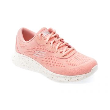 Pantofi SKECHERS roz, SKECH-LITE PRO, din material textil