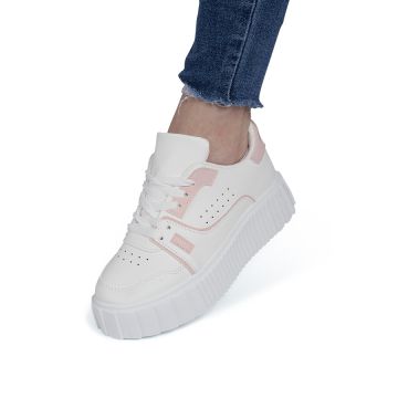 Sneakers dama din piele ecologica Albi Agata Marimea 36