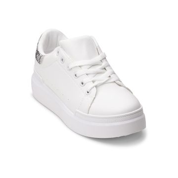 Sneakers dama din piele ecologica Gri Tasha Marimea 38