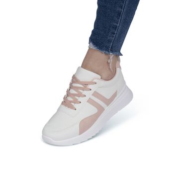 Sneakers dama din piele ecologica Roz Marisol Marimea 36