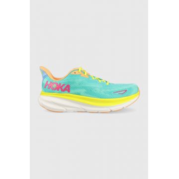 Hoka pantofi de alergat Clifton 9 culoarea verde, 1127895 1127895-EPFR