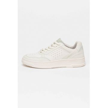 Pantofi sport uni de piele ecologica