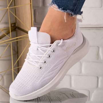 Sneakersi dama din material textil Albi Leyla Marimea 36