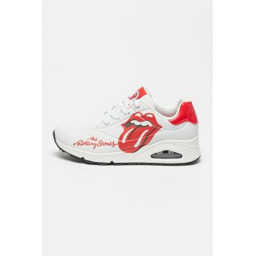 Pantofi sport cu imprimeu Unu-Rolling Stones